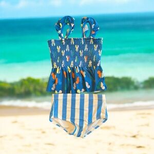 Hanna Andersson Mickey Mouse tankini sz 3T